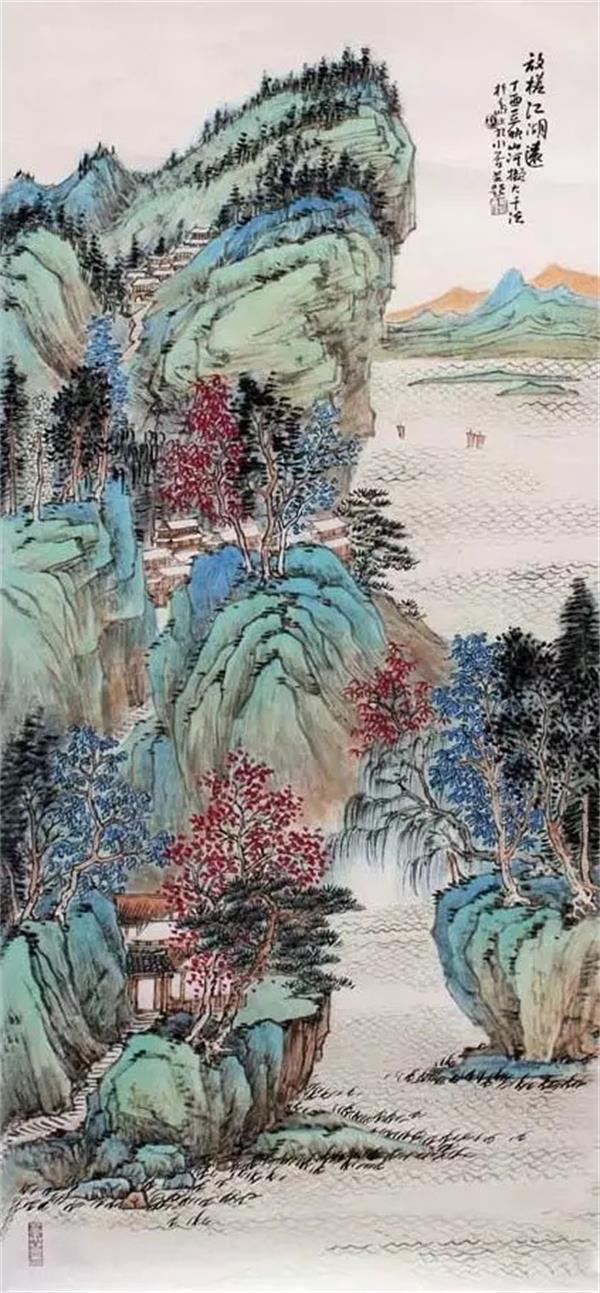 青岛山河画会——著名画家杜山河近作赏析