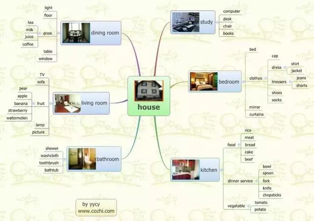 还有一些图,是这样的thinking map