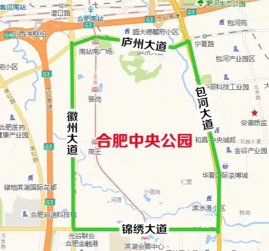 骆岗打造世界最大城市中央公园_合肥