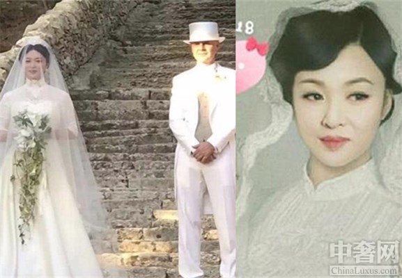 金星穿婚纱举办婚礼 原来与汉斯早已离婚