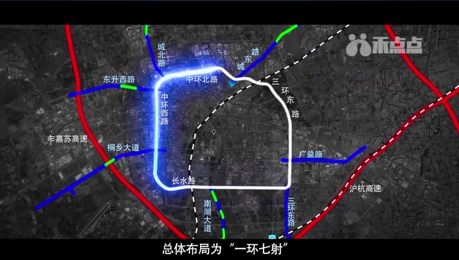 嘉兴未来快速路长这样连通机场南站高速30分钟走完整个嘉兴