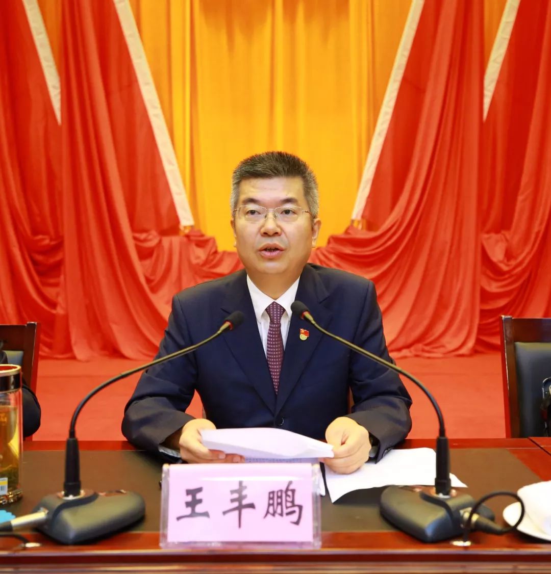 王丰鹏代表市委常委会作工作报告