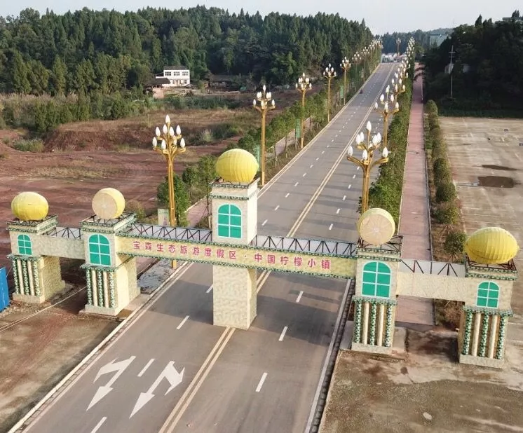 这就是旅游投资大会的落地项目之一:资阳安岳宝森生态旅游度假区