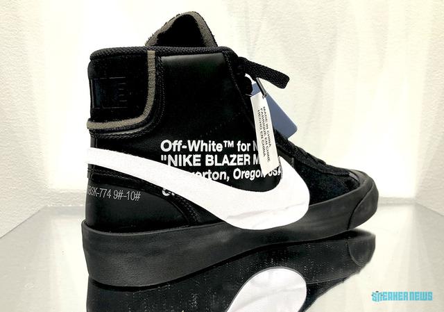 倒计时一个月!off-white x nike blazer mid再曝实物图!