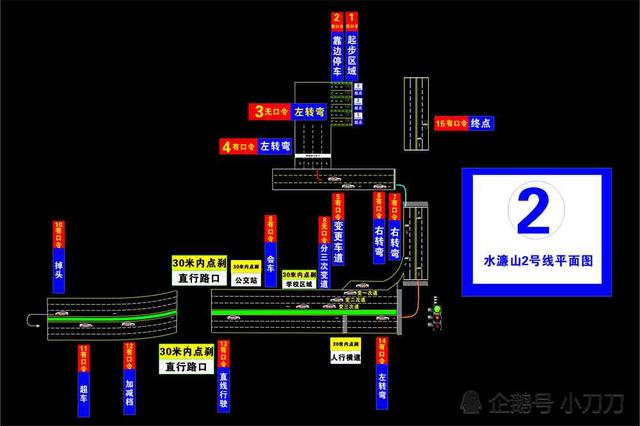 东莞科目三水濂山考场 考试流程与技巧及教学方法 考场线路图