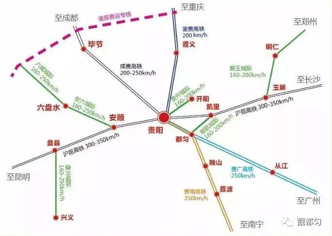 贵州将建"三大铁路"!这些高铁要经过黔南