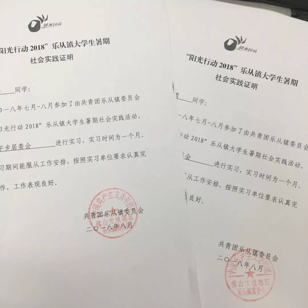 "阳光行动"大学生暑期社会实践总结大会召开,乐从青年