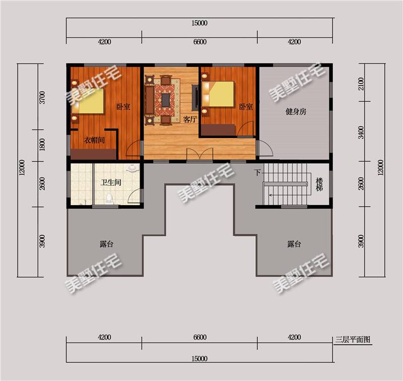 15x12米农村中式小院,美观经典又实用,60万能建好吗?