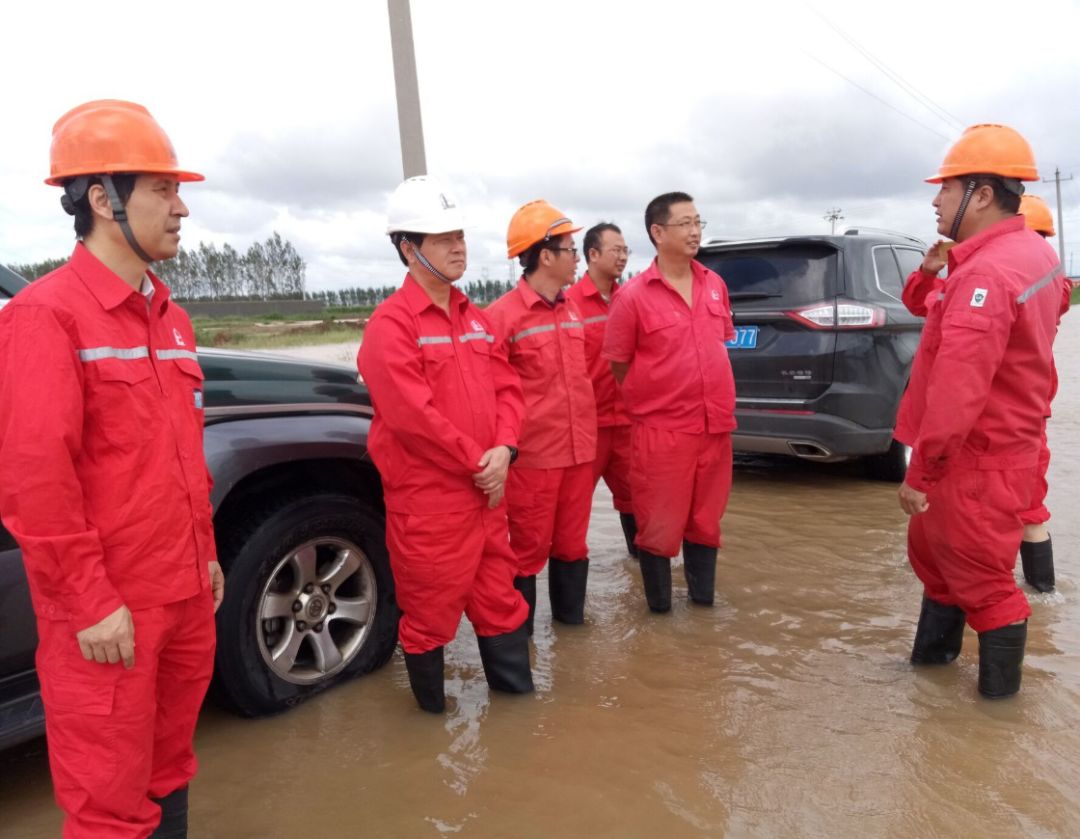 胜利油田石油开发中心抗灾抢险人人争先