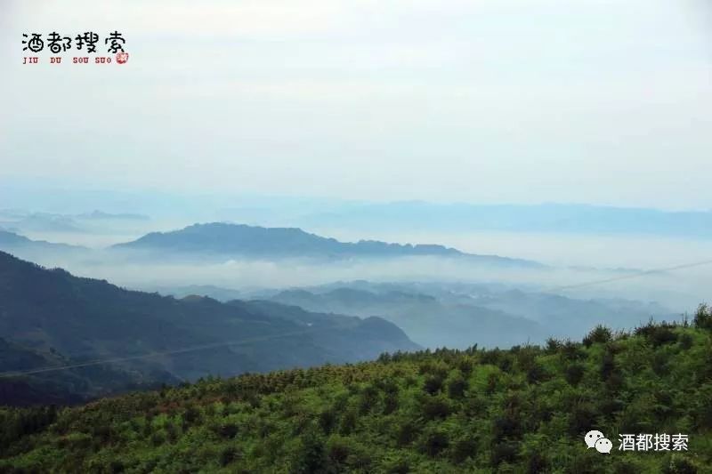 青山云雾古寺遗址高县这个地方大美