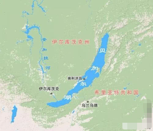 贝加尔湖位于俄罗斯东西伯利亚南部,在布里亚特共和国和伊尔库茨克州