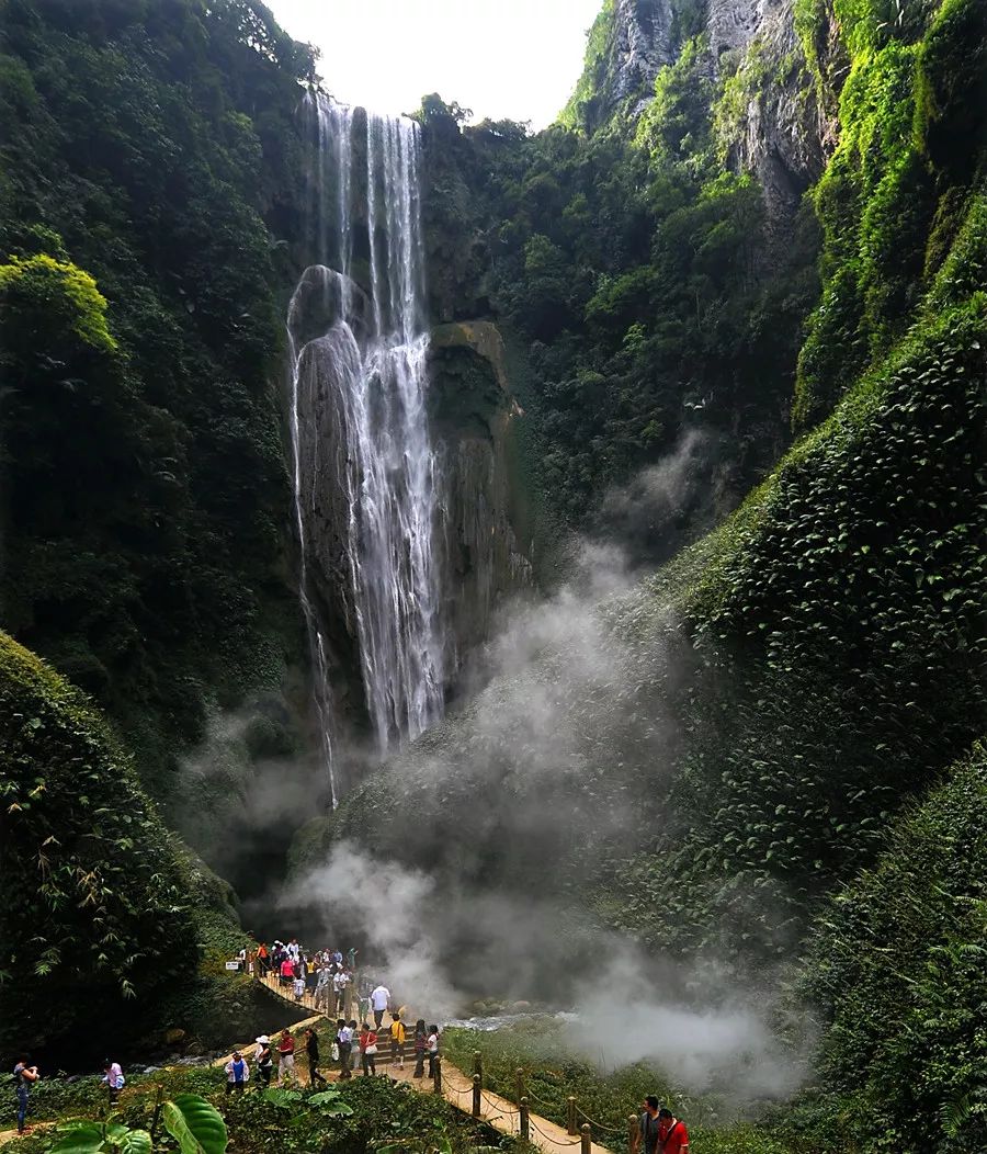 ▼古龙山峡谷群