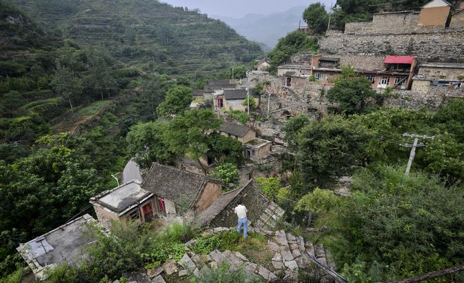 平顺有一个用石头砌成的山村村名来历很神奇