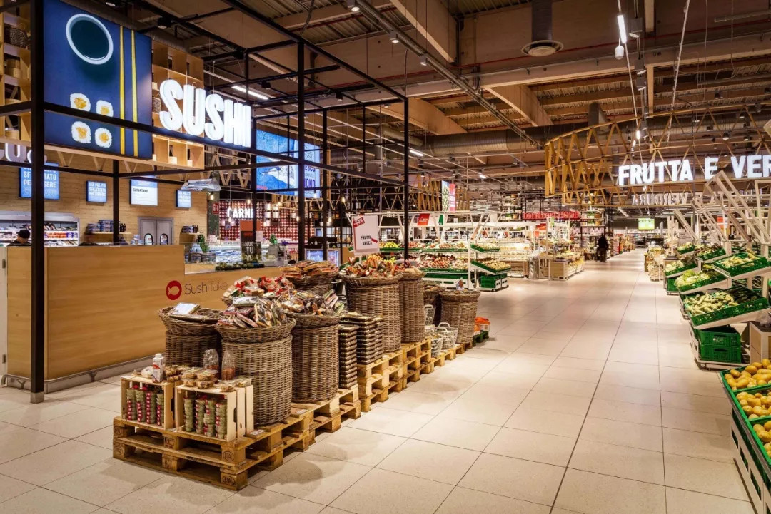 超市设计案例鉴赏|extracoop意大利超市概念店为何这么火?