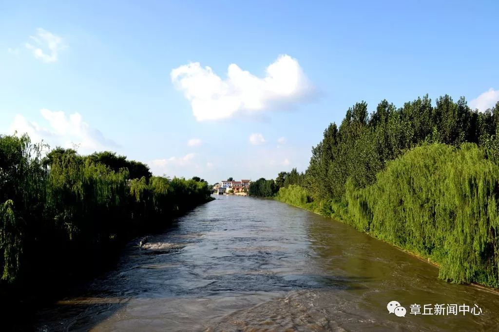 雨后的绣江河,风景美如画