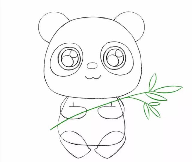 今天为大家分享的是关于大熊猫的简笔画教程,感兴趣的朋友们一起拿起