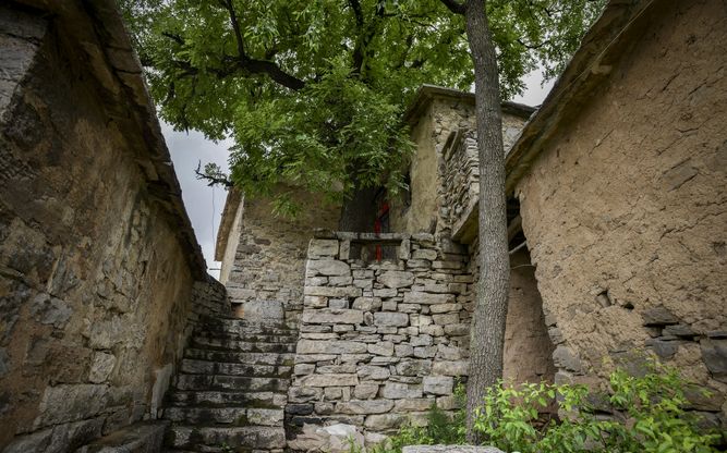 平顺有一个用石头砌成的山村村名来历很神奇