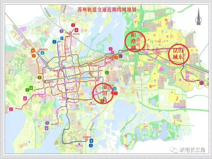 苏州轨交新4线获批,这三个板块未来将逆天!_阳澄湖