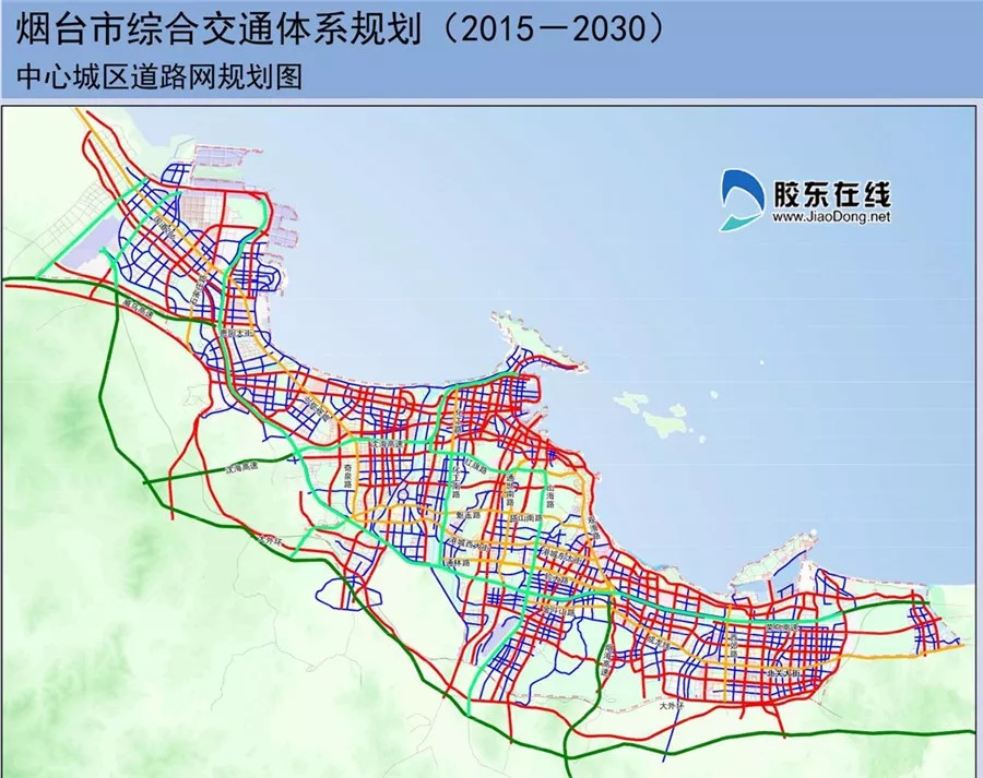 最新消息烟台4条brt3条公交快线北马路周边规划丁字路断头路理顺毓璜