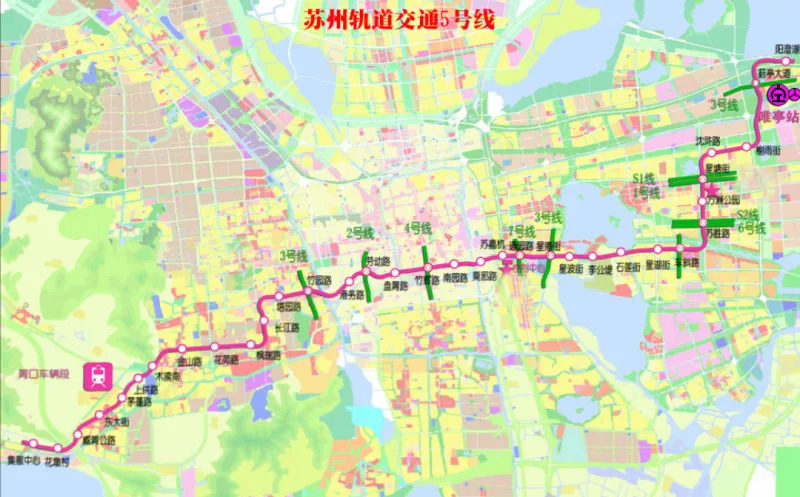 轨交3号线交通换乘规划出炉,还将设置._苏州市