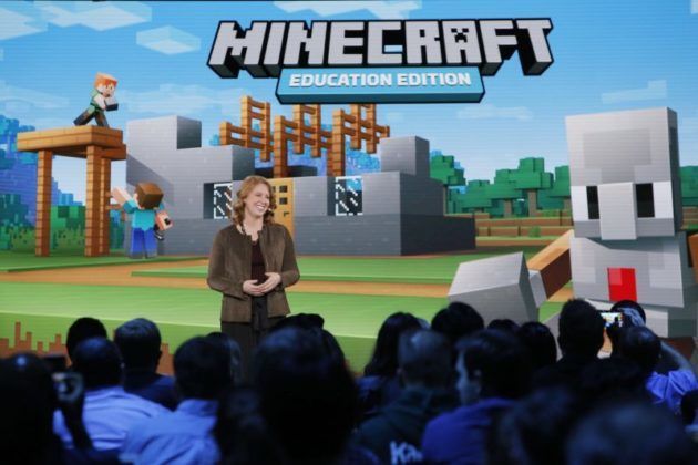 微软在ipad上推出minecraft教育版,还要进入校园