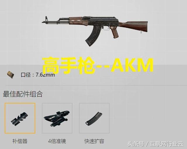 4,高手枪--akm