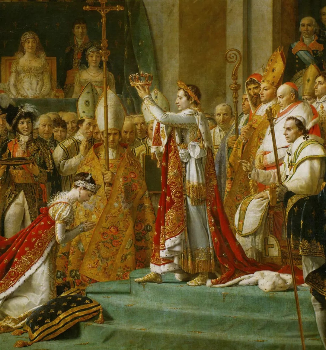 《拿破仑加冕》里鲜为人知的猫腻_雅克·路易·大卫