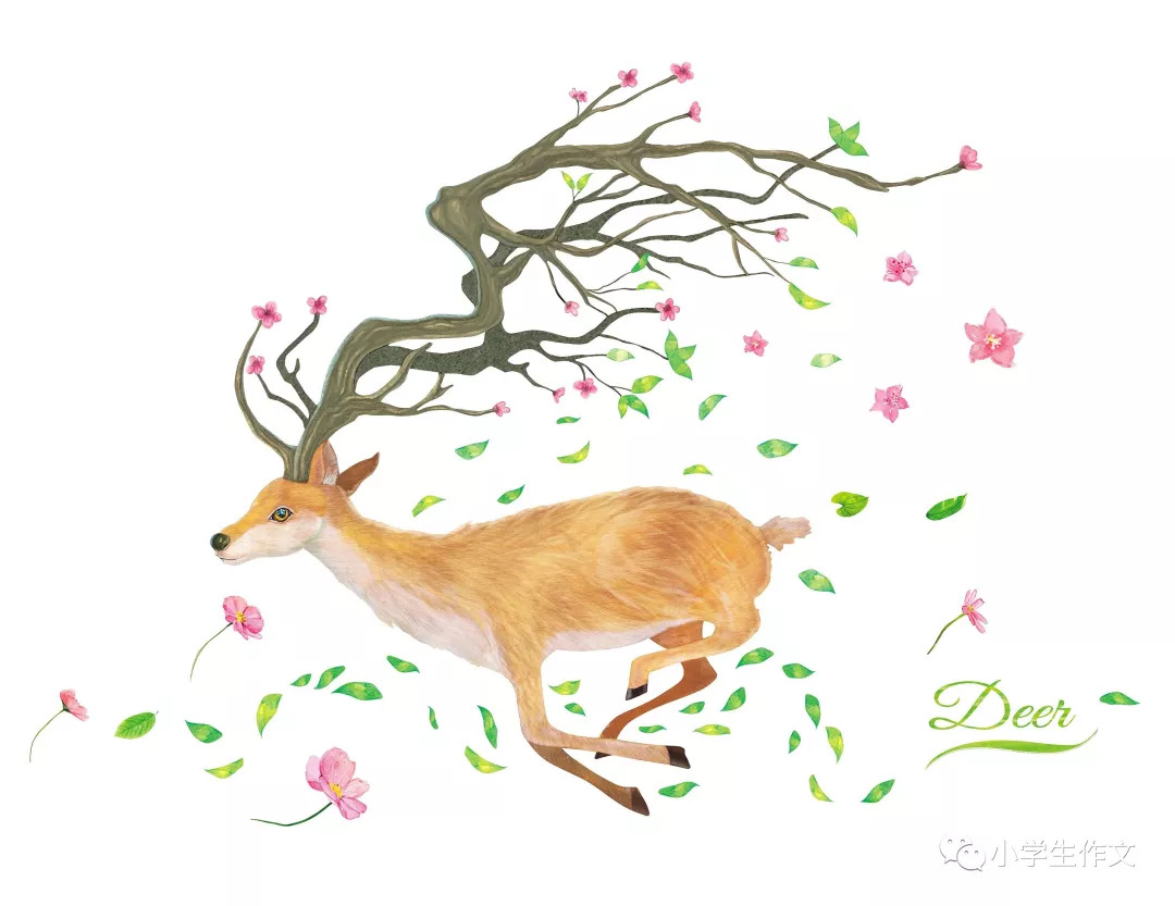 水彩-森林里的小鹿|插画|商业插画|猫耳插画 - 原创作品 - 站酷 (ZCOOL)