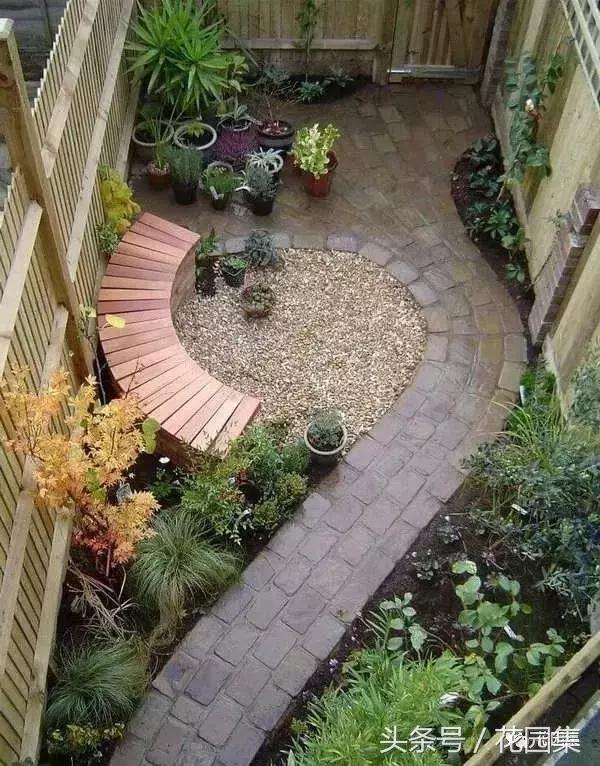 小的后院怎样设计好看?这些花园设计让你收获满满