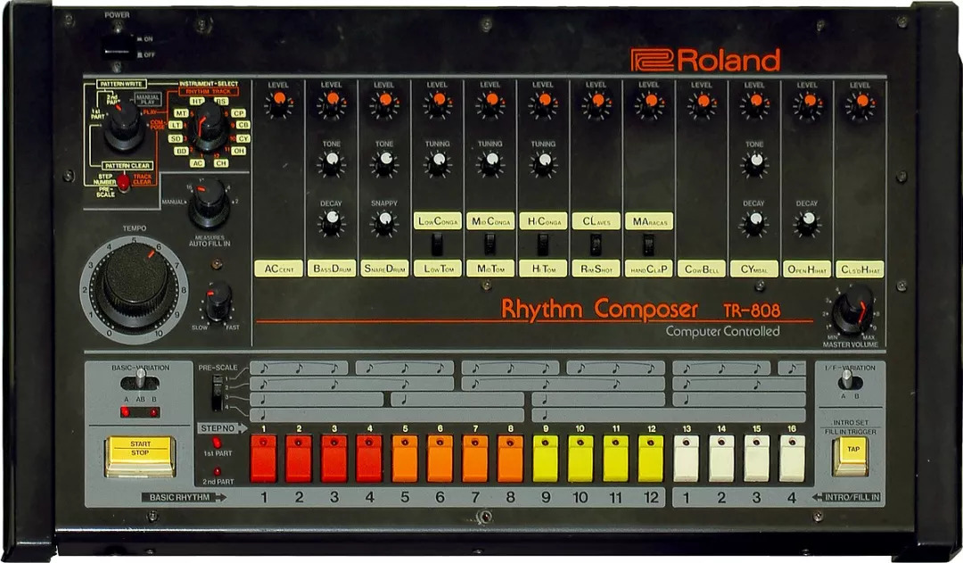 关于rolandtr808模拟鼓机你不能不知道的八件事