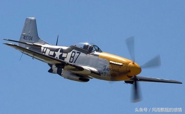 螺旋桨战斗机之王:p-51野马性能如此强大 me262喷气机