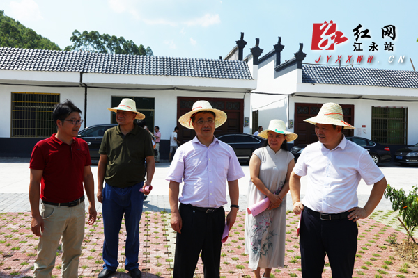 张贺文深入江永县调研文化旅游产业和易地扶贫搬迁工作