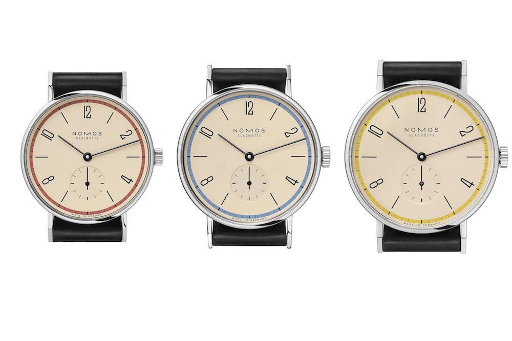NOMOS发布包豪斯100周年纪念限量版腕表