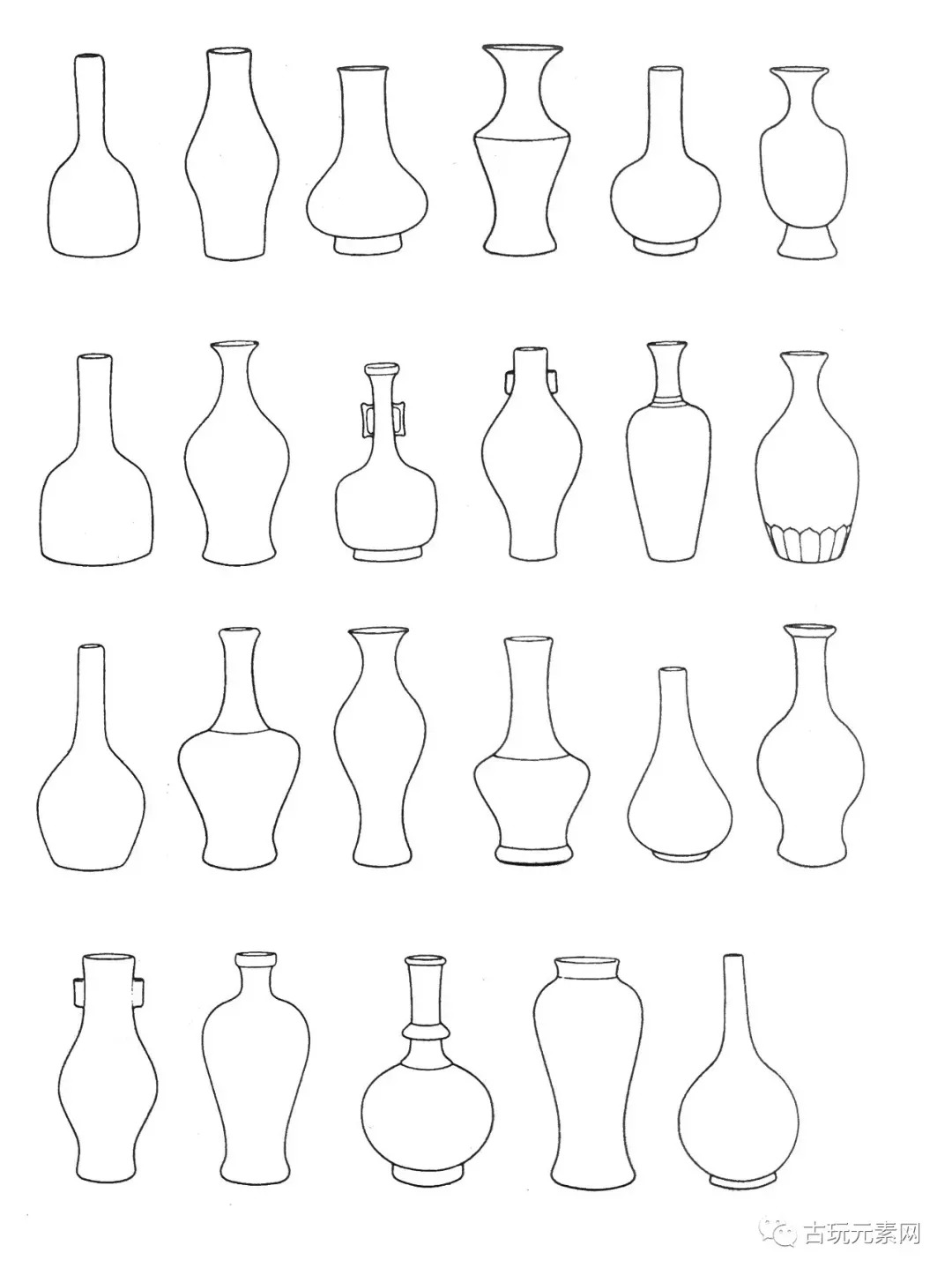 元素网学术系列之 | 清雍正瓷器造型特征(一)(高清图)