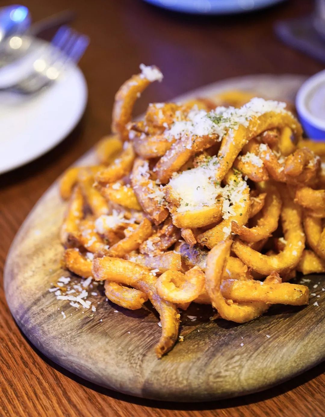 curly truffle fries