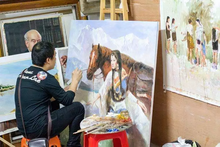 中国人为什么画油画难道他们疯了吗藏亦有道