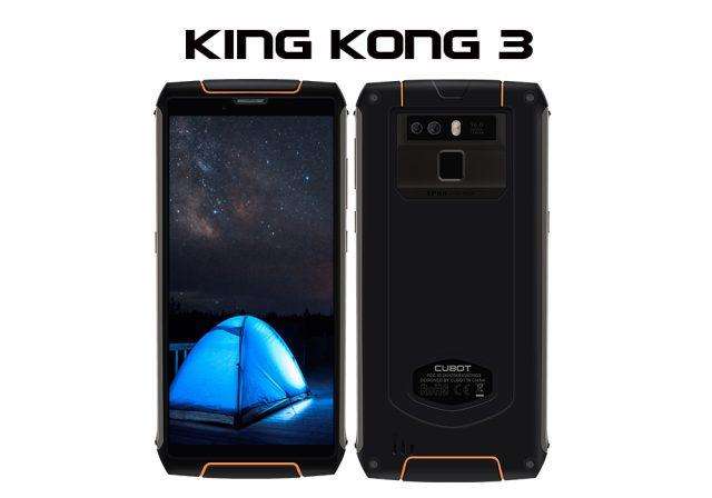 CUBOT KINGKONG 3, 搭载新款HELIO P23的超级三防