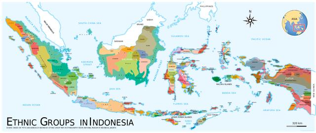 印度尼西亚人口面积_东部