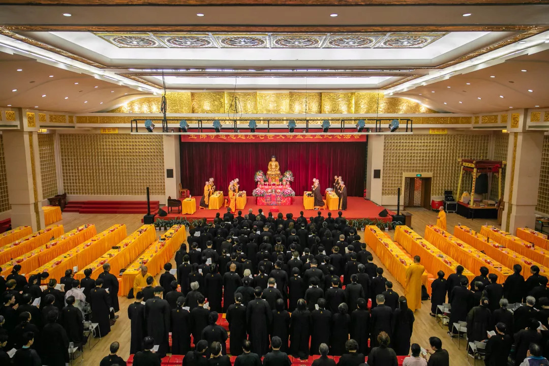 农历七月十五上海玉佛禅寺隆举戊戌盂兰盆报恩法会