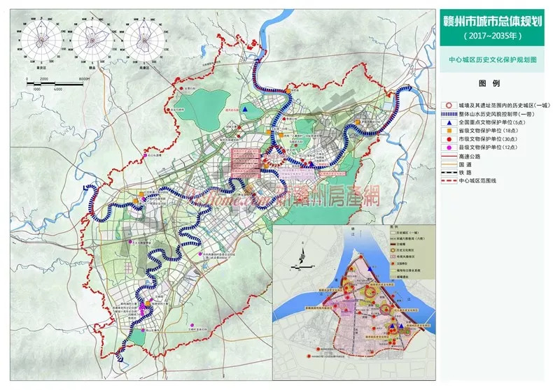 赣州市城市总体规划(2017-2035年)出炉!