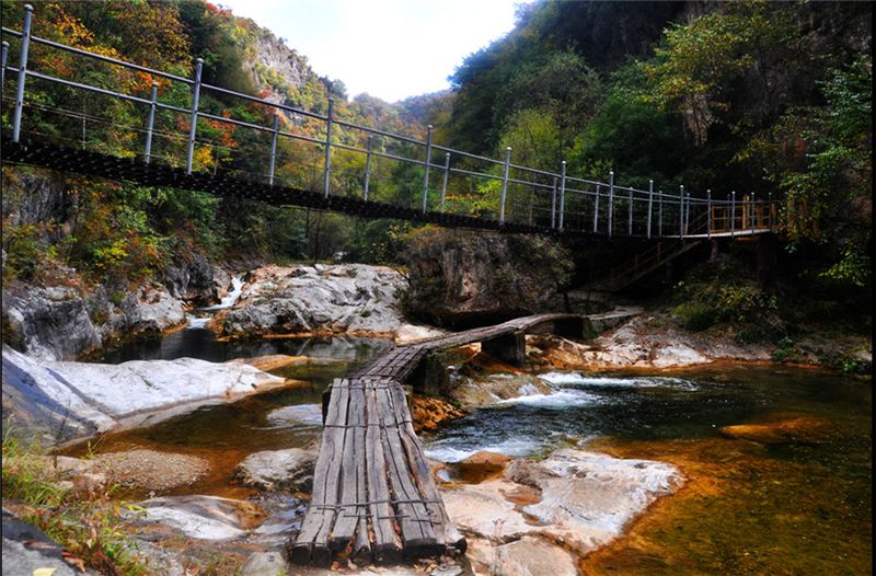 湖北十堰郧县虎啸滩风景区,被誉为无山不奇,无水不秀的景区