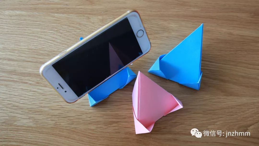 折纸大全,简单实用的手机支架折纸,折纸教程