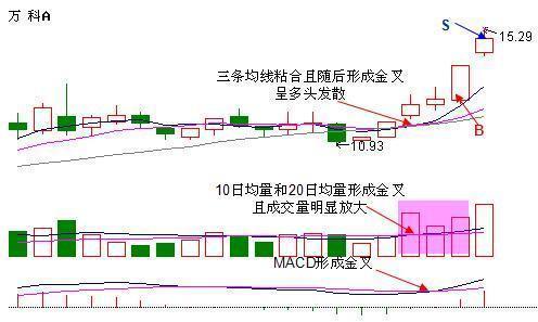 一旦出现"三线金叉"信号,暗示着股价即将要飙升!