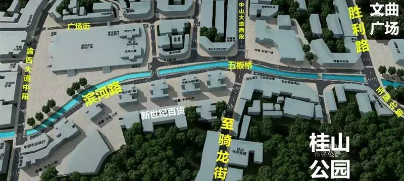权威发布 | 永川渝西广场,五板桥片区将实行单循环通行!
