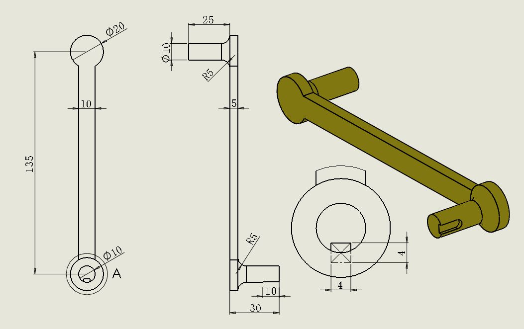 solidworks简单装配爆炸视图爆炸直线草图