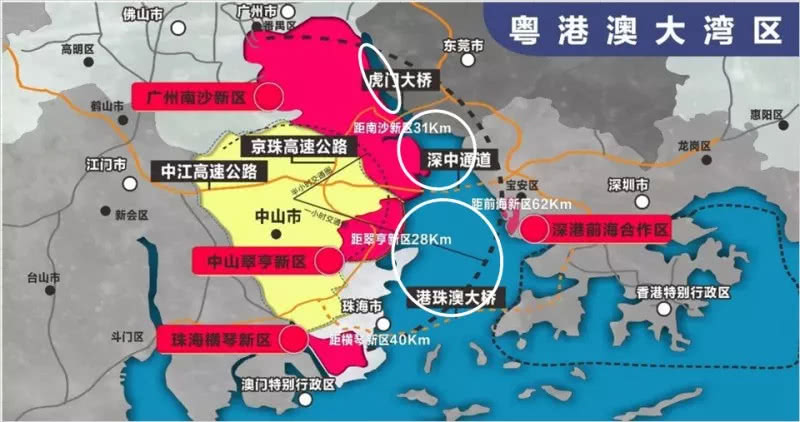 从湾区地理形态推测大湾区的空间布局