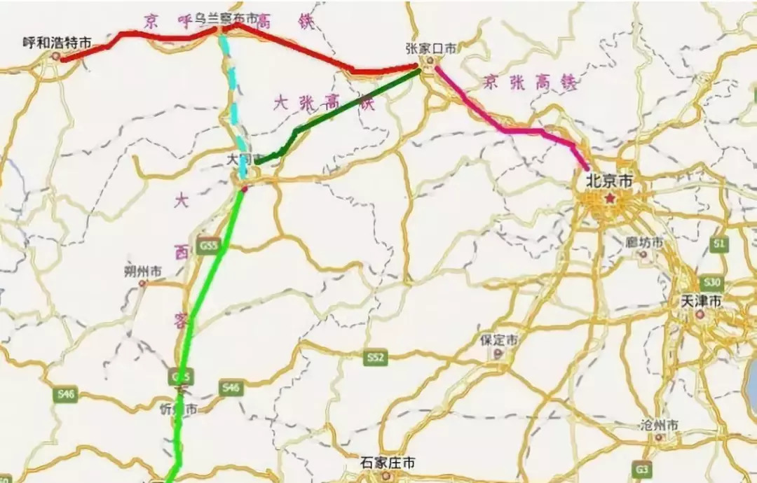 又一条途经山西的高铁将全线开工,350km/小时!途径3城市.