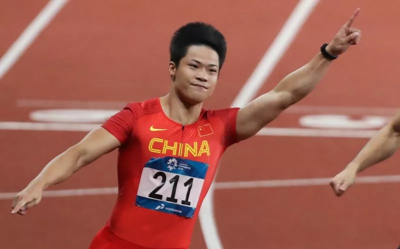 很快满29岁的苏炳添完成了一个心愿:在亚运会男子百米项目上夺冠.