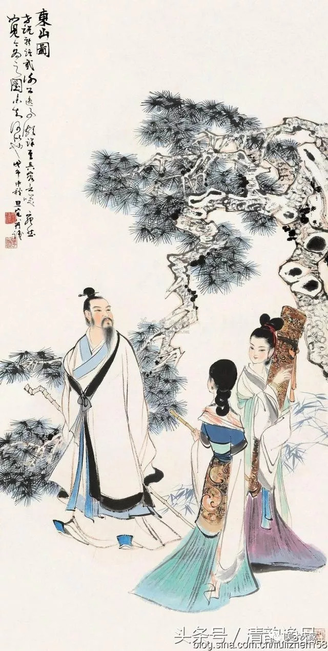 国画大师刘旦宅精品遗作欣赏