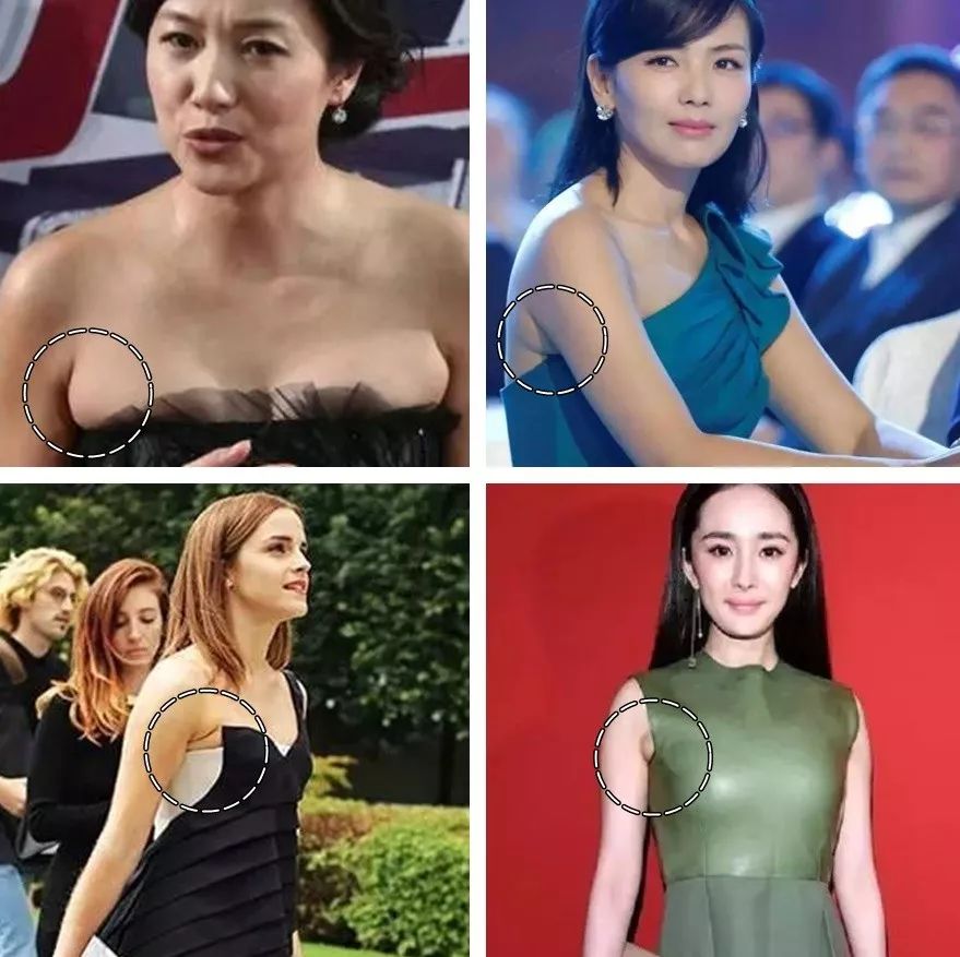 所以如果想穿无袖的衣服,一定要避免副乳的露出,即使是身材非常好的